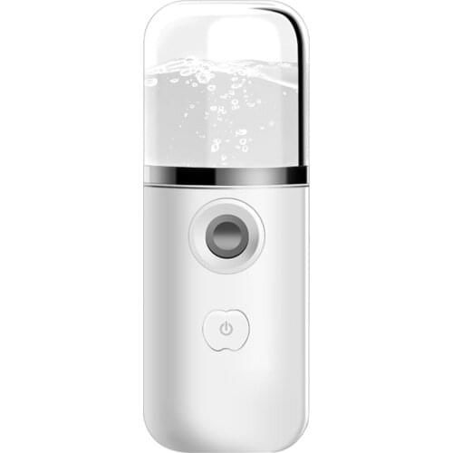 Mini 40ml Face Steam Humidifier Nebulizer Beauty Instrument Nano Mist USB Facial Sprayer For Personal Face Care Protection
