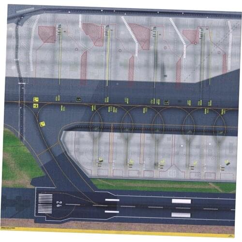 Model Airport Layout Sheet / Apron for 1/400 and 1/500 Scale Runway Sections Accessories