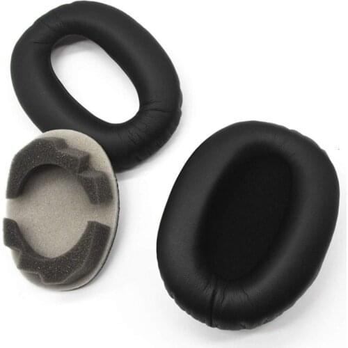 Soft Foam Ear Pads Cushions Headband For Sony Mdr -1000x Wh -1000xm2 Ear Mats Protein Leather Sheath Headset Sh