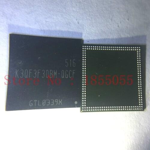 100% New Original K3QF3F30BM-QGCF BGA216 LPDDR3 2GB 1866Mbps