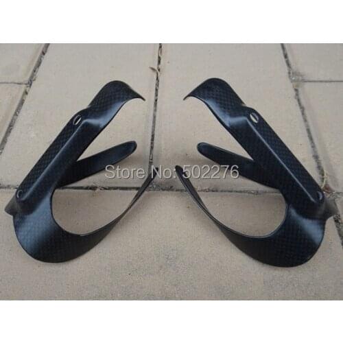 New Carbon Matt MTB Mountain Road Cyclocross TT Bike water Bottle cage bicycle Holder for all Cycling - 2 Pcs ( CG005 )