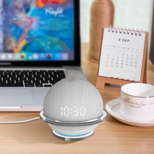 Sturdy Clear Acrylic Wall Mount Shelf For Echo Dot 4 Speaker Stand Wall Mount Bracket Desktop Holder For Dot4