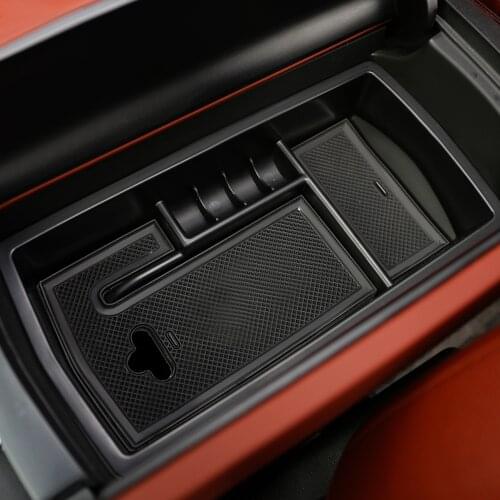 Car central storage box broadhurst armrest remoulded car glove storage box For Peugeot 3008/4008/5008 Citroen C5 aircross 17-20