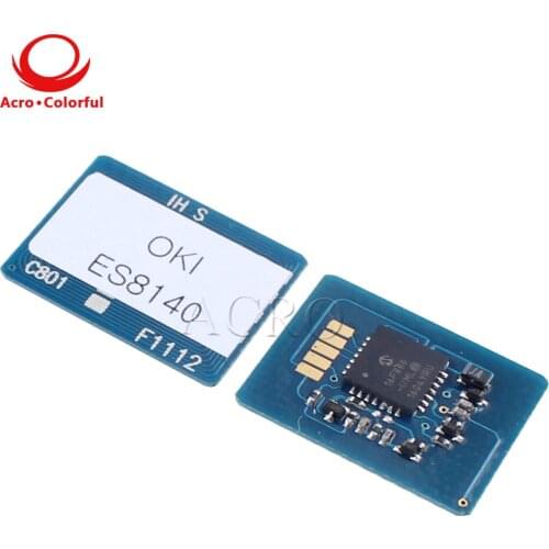 Compatible toner chips for OKI ES8140 laser printer reset cartridge chips ES 8140