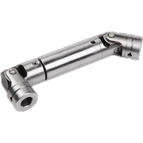 Telescopic universal joint coupling cross needle roller bearing high precision single and double keyway pin cardan joint