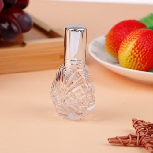 15ML Mini Empty Glass Bottle Spray Perfume Cologne Refillable Travel Organizer