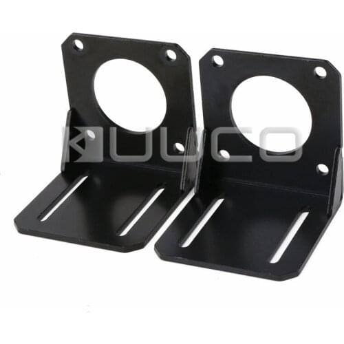 2 PCS/LOT Stepper Motor Accessories Bracket Nema 23 57 Stepper Motor Fixed Seat High-hardness L Mounting Fram Seat