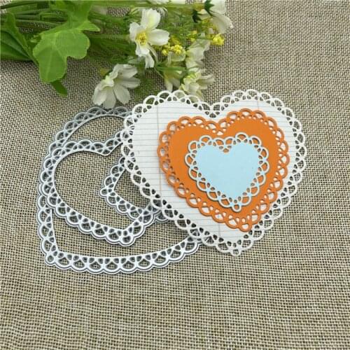 3D Love suit metal cutting dies cut die mold Christmas flower leaves Scrapbook paper craft knife mould blade punch stencils dies