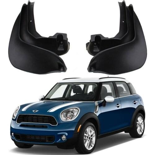 4PCS Car Mud Flaps For Mini Countryman R60 2010 2011 2012 2013 2014 2015 2016 Mudguards Splash Guards Mudflap Car Fender Flares