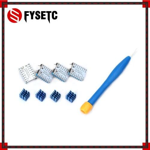 4pcs TMC2130 V1.2 Stepstick Stepper Motor Driver For SPI Function Flying Wire Special For FYESTC F6 VS TMC2130 V1.1