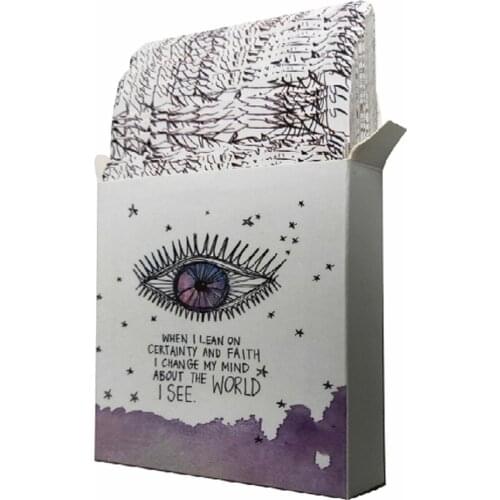 52pcs Universe Oracle Cards Tarot Deck Cards Read The Mythic Fate Divination For Family Friends Desk Table Board Card Games