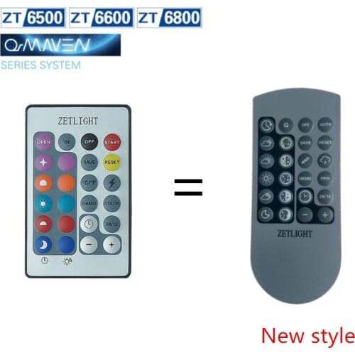 ZETLIGHT ZT 6500 ZT 6600 ZT 6800 ZS 7000 Infrared remote control controller accessories