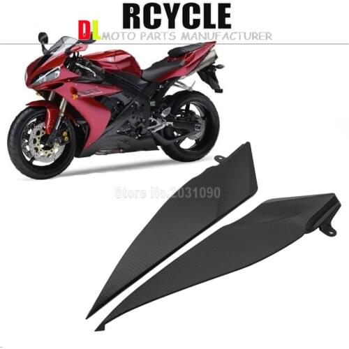 ABS Tank Side Covers Panels Fairing Cowl For Yamaha YZF R1 2007 2008 YZF-R1 07 08 Tank Side Cover Panel