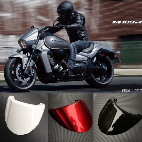 Motorcycle Bike Black red white Rear Solo Seat Cover For 2006 - 2012 Suzuki Boulevard VZR 1800 M109R 2007 2008 2009 2010 2011