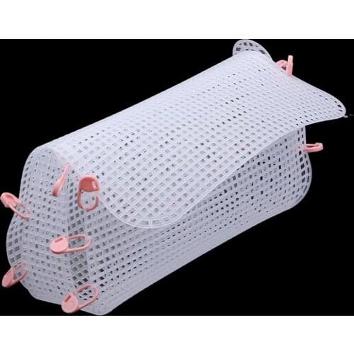 Auxiliary Knitting & Weaving Plastic Mesh Sheet Chenille Gold Velvet Diy Bag Accessories Easy Knit Helper