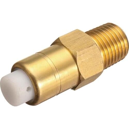 1/4 Inch Thermal Release Safety Relief Brass Valve For Pressure Washer Water Pump