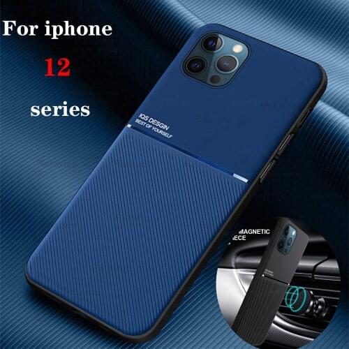 Magnet Case For iphone 12 mini 12 pro max Shockproof Case Cover On For apple iphone 12mini 12pro max leather Cover Fundas