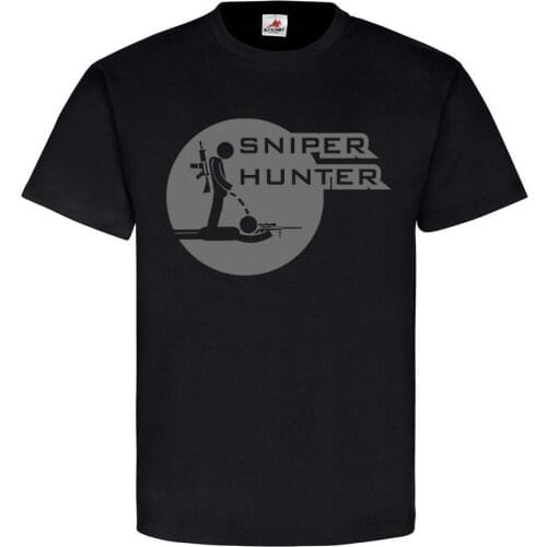 Short-Sleeve Fashion Streetwear Sniper Hunter Airsoft Scharfschutze Jager Schutze Soldat Hecken T Shirtfitness T-Shirts