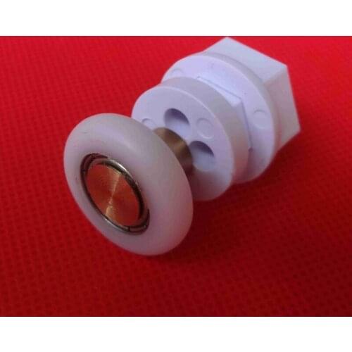 Set of 8 Single Shower Door Rollers diameter 19mm/20mm/23mm/25mm/26mm/27mm Glass mounting holes with metal or other accessories
