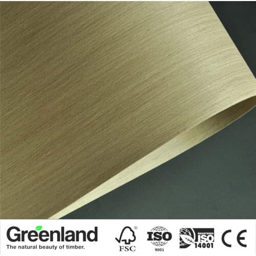 Silver OAK Wood Veneers Flooring DIY Furniture Natural Material bedroom chair table Skin Size 250x60 cm bed table Veneer