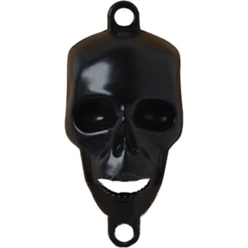 Wall Bottle Opener Skull Shaped Beer Opener Wall Mounted Bottle Multitool Opener Kitchen Tool Home Bar Wall Decorative