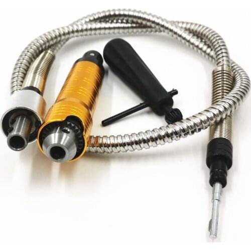 Table polishing machine metal flexible shaft Tube clamping size 0.4-6.5mm for Electric Grinding Machine shaft tube die grinder