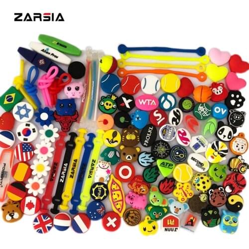 5pcs ZARSIA New hook Tennis Racket Vibration Dampener