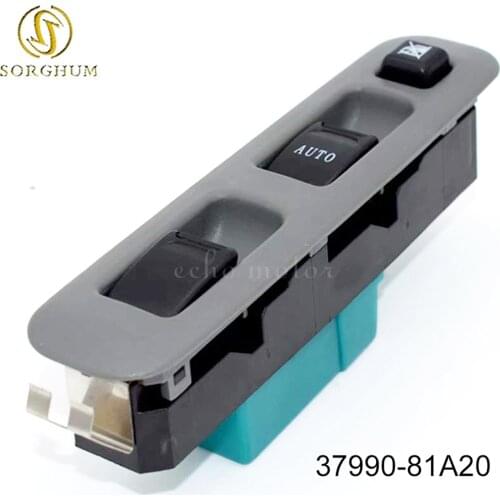 New 37990-81A20 3799081A20 Window Switch for Suzuki for Jimny FJ 1.3 16V 1998 - 2015 fit for 6350 6371