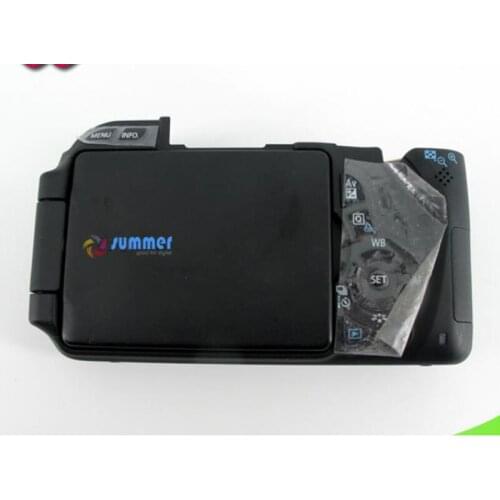 Original 650D back cover for Canon 650D cover with key ,LCD flex without LCD Protection scree Camera Repair Part free shipping