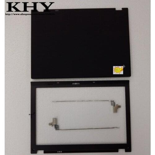NEW Original Lcd rear back cover+Lcd front bezel cover+hinges for Lenovo ThinkPad T410S w/Touch laptop, 60Y4330 45M2376