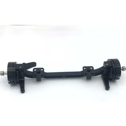 Front Axle Without Brakes For Remote Control Tractor 1/14 All-metal Steel Inclination Angle Large Steering Angle Truck Dump