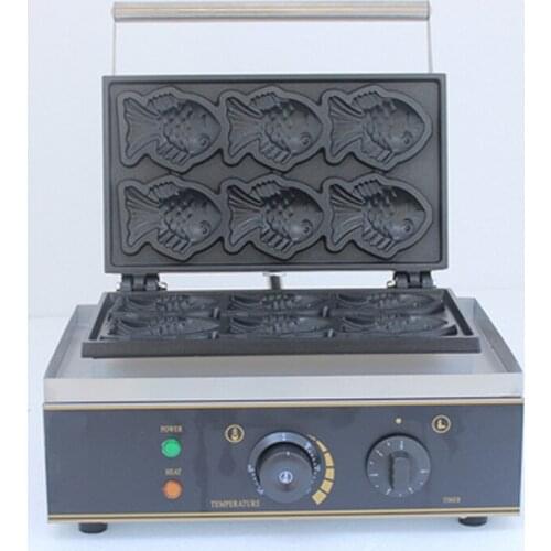 Personalized waffle making machine snack fish waffle taiyaki maker