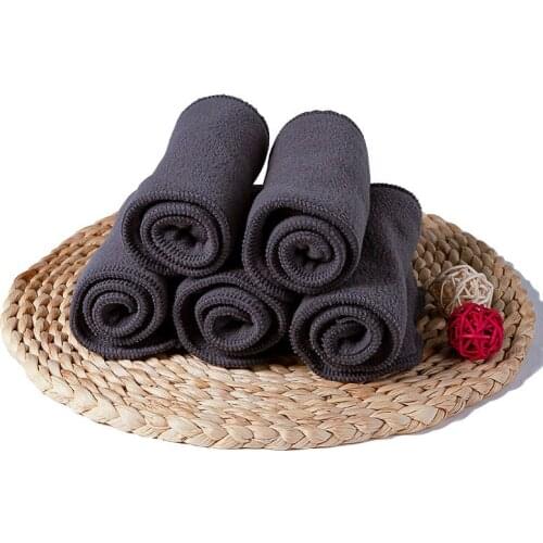 Adult 5-layer bamboo charcoal diapers washable diapers super soft and strong absorbent bamboo charcoal diapers 55*19CM
