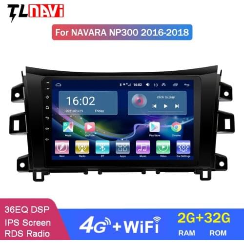 4G LTE 2G RAM Android 10 Full Touch Car Multimedia System For Nissan Navara NP300 2016-2018 GPS Navigation