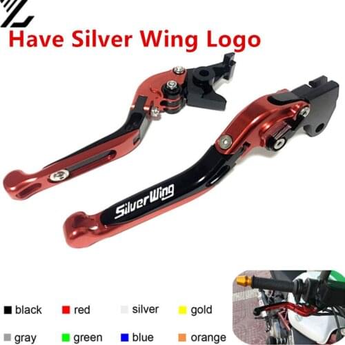 For Honda Silver Wing GT 400 600 2001-2017 GT400 GT600 Motorcycle CNC Brake Clutch Levers Adjustable Folding Extendable levers