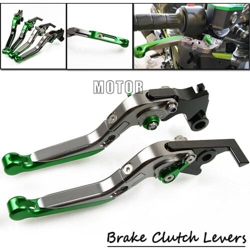 Motorcycle CNC Brake Clutch Levers For Kawasaki H2 H2R 15-16 ZZR1400 ZX1400S Version 2016 Adjustable Folding H 2 R ZZR ZX 1400 S
