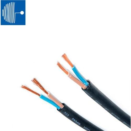 SHENGPAI H07RN-F 1.5MM/2.5MM Anti-corrosion 40-90 degree 1/2 Meter PVC Insulated Power Cord 2C 3C 4C 5C For LED lighting