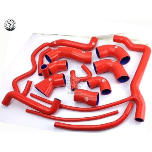 Silicone Radiator Turbo Hose Kit For Volkswagen Corrado G60 1.8T 16V RED/BLUE/BLACK