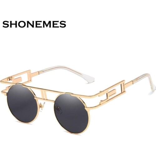 Fashion Gothic Style Sunglasses Men Women Steampunk Sun Glasses Vintage Design Oculos De Sol Shades Male Eyewear