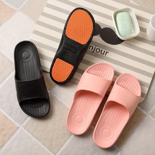 Unisex Slippers Home Bathing Soft Bottom Slides Non-slip Hotel Travel Spa Portable Slippers Men and Women Platform Flat Shoes