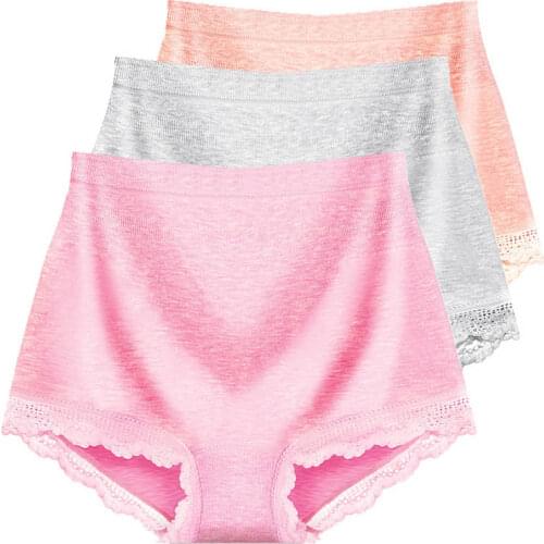 Fashion Sexy Womens Cotton Underwears Womens Briefs Ladies Panties Breathable Underpants Girls Knickers for Female