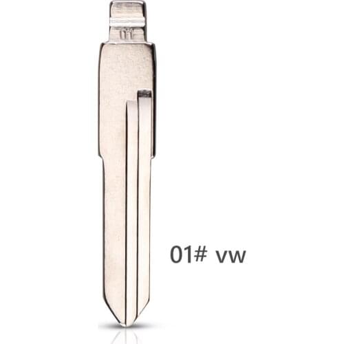 Universal Replacement flip KD Key Blade 01# uncut HU49 For VW Jetta Santana For Audi For Skoda car key fob