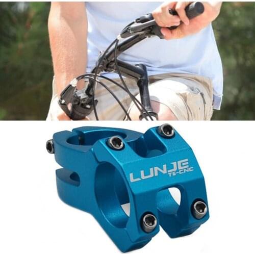 31.8 x 35mm Bike Stem Aluminium Alloy Bicycle Stem CNC Machined MTB Handlebar Bike Stem Bicycle Parts Accessories 4 Colors