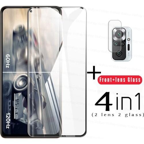 2.5D Tempered Glas For Xiaomi Redmi Note 10 4G Glass For Redmi Note 10 4G Screen Protector 9H Phone Film For Redmi Note 10 4G