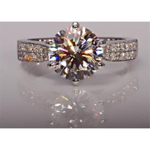 Soignee Female Promise ring 925 Sterling silver AAAAA Cz Stone Statement Crown Party Wedding Band Rings for women Bridal Jewelry