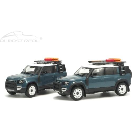 1:43 Almost Real For 2020 Land Rover Defender 110 90 Diecast CAR MODEL TOYS Boys Girls Collection Green/Blue Metal,Plastic