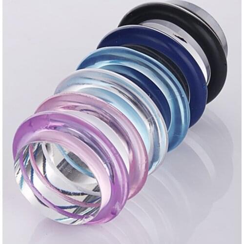 1/6pcs Men Sexy Transparent Thong C-Strap Ring Circle Underwear Mens High-Elastic Silicone Soft Underwear Cock Ring Gays