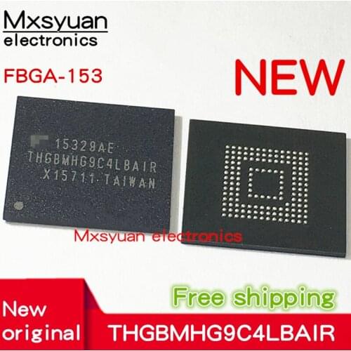 1pcs~10pcs/LOT THGBMHG9C4LBAIR THGBMHG9C4LBA1R BGA153Ball EMMC5.1 5.1 64GB Mobilephone Memory New original