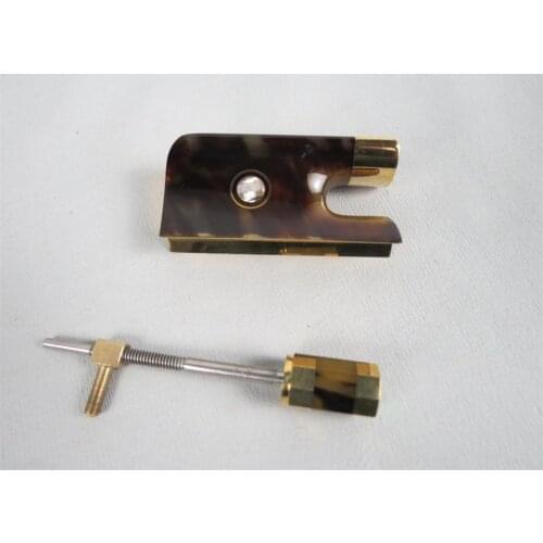 1pcs Beautiful cello bow frogs with copper mount