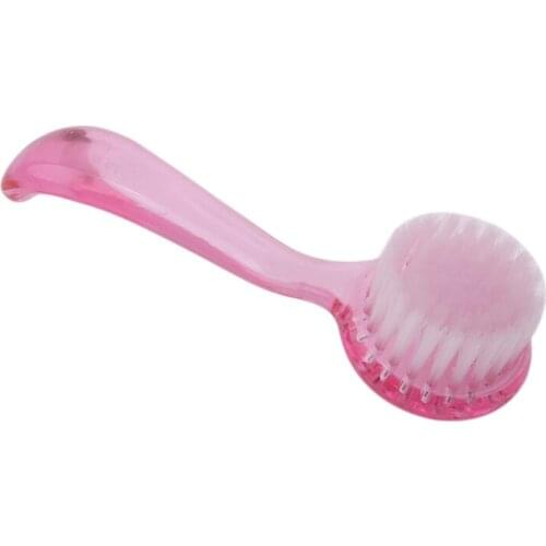 1PC Professional Nail Art Cleaning Brush File Manicure Pedicure Polish Gel Nails Remove Dust Brushes Tools